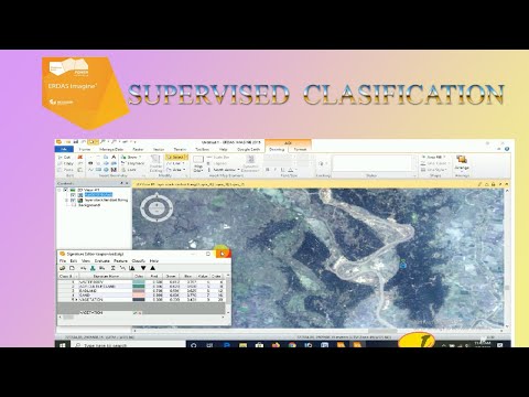 supervised classification using erdas imagine