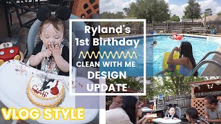 Clean Out pt.1 , Room Update, &amp; Ryland&#39;s 1st Birthday | Vlog Style
