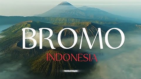 Bromo Indonesia 4K 🇮🇩 | Breathtaking Volcano Views | Cinematic Drone Journey ✨
