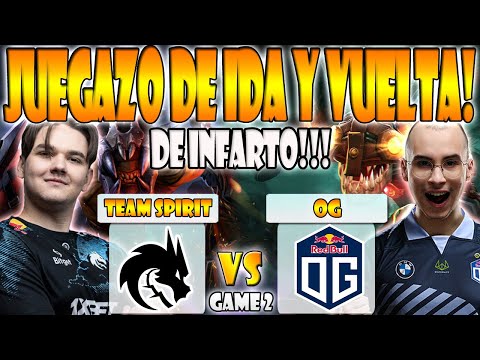 OG VS TEAM SPIRIT BO2[GAME 2]YATORO, COLLAPSE VS CEB, YURAGI, BZM - DREAMLEAGUE SEASON 21 - DOTA 2