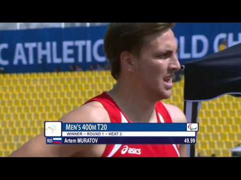 Men's 400m T20 | heat 2 |  2015 IPC Athletics World Championships Doha