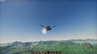 Minecraft GT 710 voxy mod performance showcase with compatible shaders