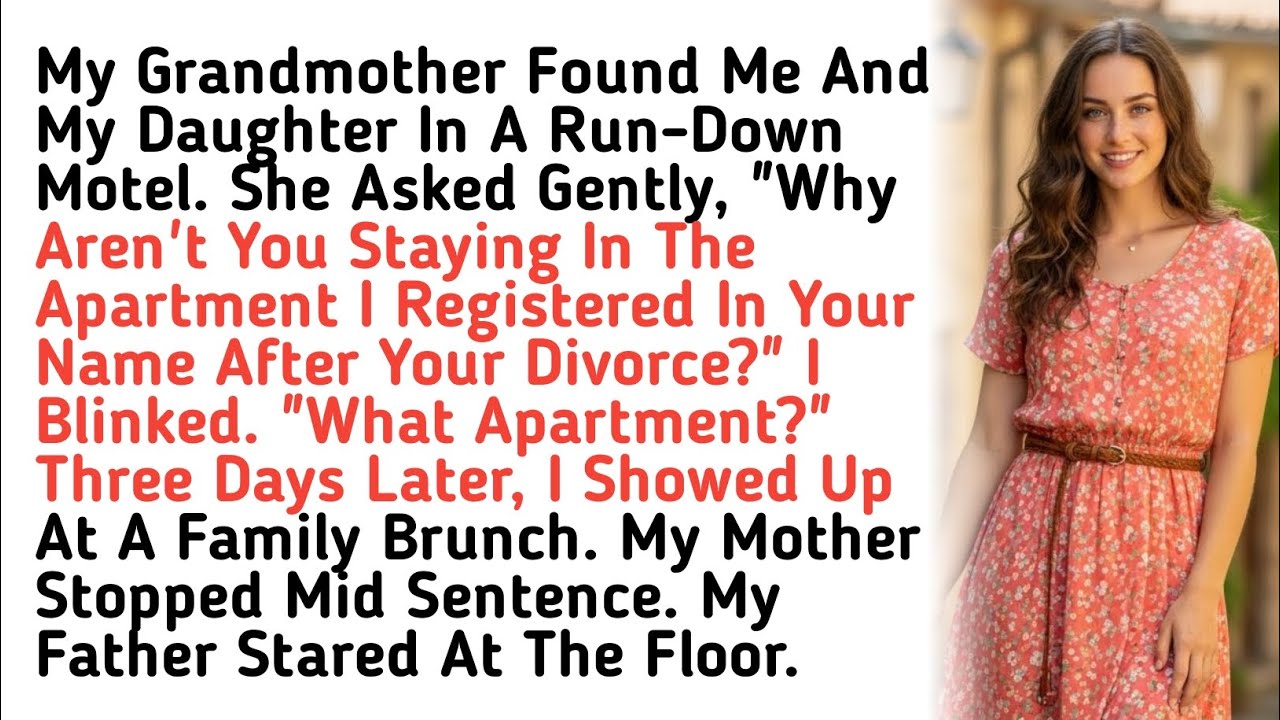 My Grandmother Found Me And My Daughter In A Run-Down Motel. She Asked Gently, 