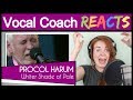 Vocal Coach reacts to Procol Harum - A Whiter Shade of Pale (Gary Brooker Live)