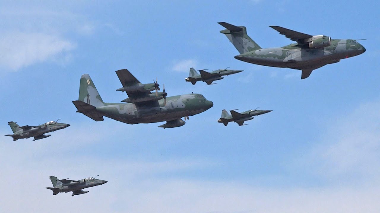 Aviões e Helicópteros da Força Aérea Brasileira e Exército Brasileiro, 7 de Setembro