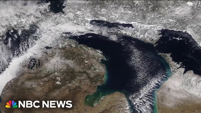 Great Lakes Ice Cover Hits Historic Low This Winter