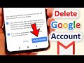 Gmail Account Delete Kese Kren | How To Delete A Goggle Account Permanently | Tech Talk