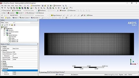 ANSYS Workbench Tutorial | 2D Geometry | Structural Mesh | ANSYS DesignModeler