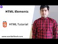 HTML Elements | HTML Tutorial (Step by Step)