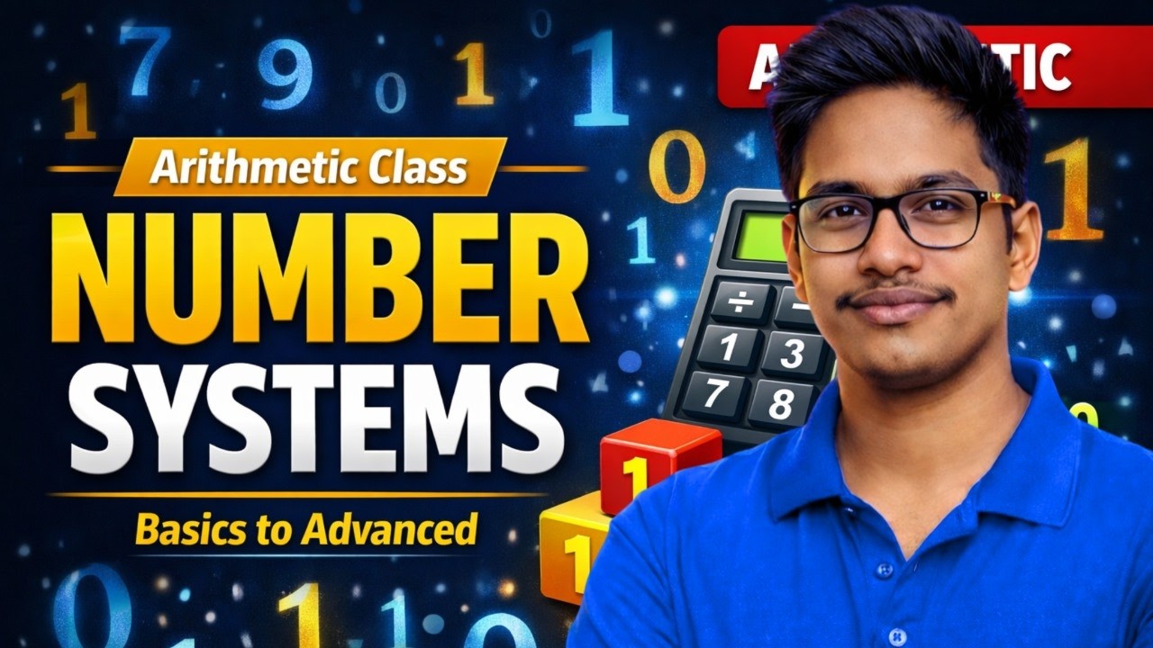 Number System || Arithmetic Classes by Mouli Sir Useful for All ...