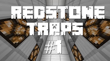 Minecraft: Redstone Traps #1