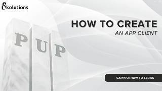 PUP-T Identity Provider V.2: How to Create an App Client