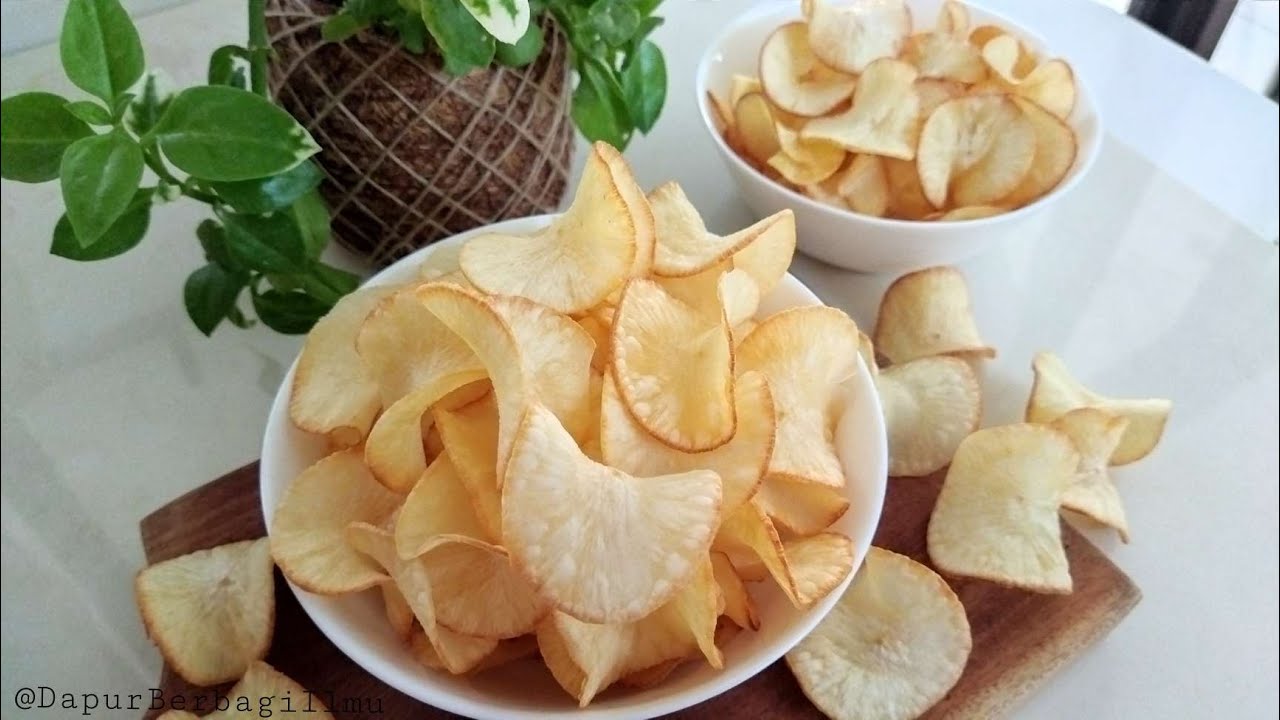 CARA MEMBUAT KERIPIK SINGKONG RENYAH TIDAK BERMINYAK
