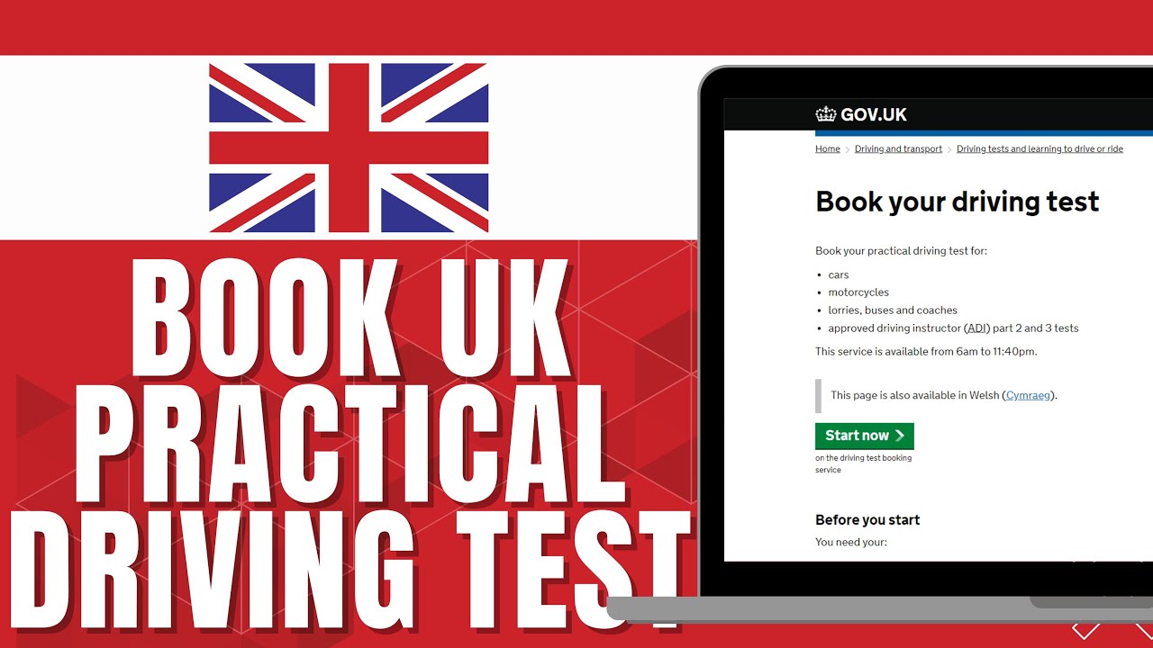 How To Book Uk Practical Driving Test