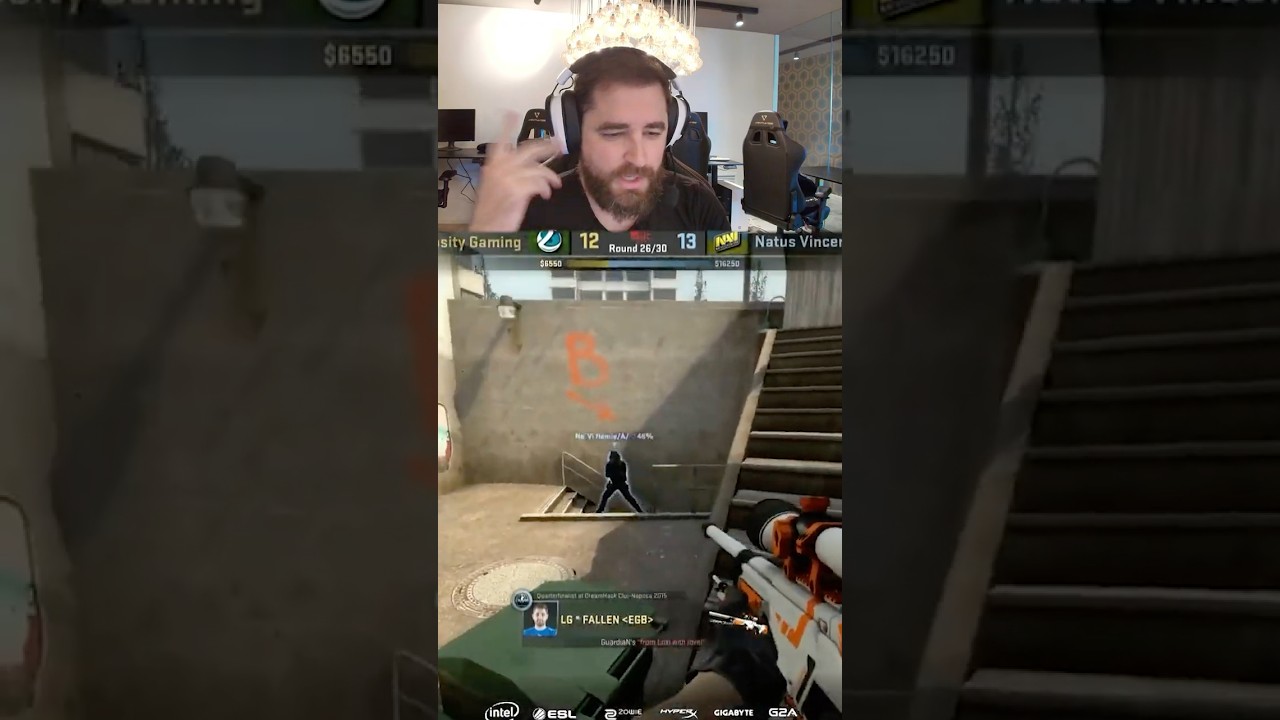 FALLEN REAGE À SUA JOGADA MAIS LENDÁRIA NO CS