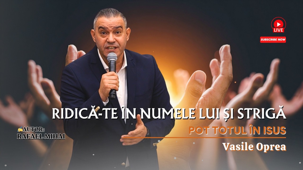 Vasile Oprea - Pot totul în Isus | În veci El nu mă va lăsa adlı videoyu YouTube'da izle Vasile Oprea - Pot totul în Isus | În veci El nu mă va lăsa adlı videoyu YouTube'da izle