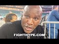 "MAYWEATHER TOOK A BIG RISK" - EVANDER HOLYFIELD REACTS TO MAYWEATHER EXHIBITION WITH LOGAN PAUL