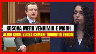 Albin Kurti Dhe Vjosa Osmani Tronditin Kuvendin E Kosovsmerret Vendimi I Madh