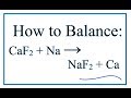 Balancing Chemical Equations Concepts