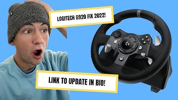 HOW TO FIX Logitech G920 WHEEL 2022