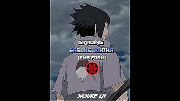 Grading Sasuke uchiha (Ems form) inspired by @rickzinh0o