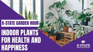 K-State Garden Hour: Indoor Plants for Health and Happiness