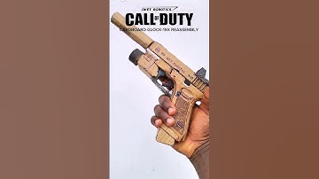 GLOCK-19X MOS Paper Craft Tutorial (Cardboard Gun) #cardboard #guns #military #shorts