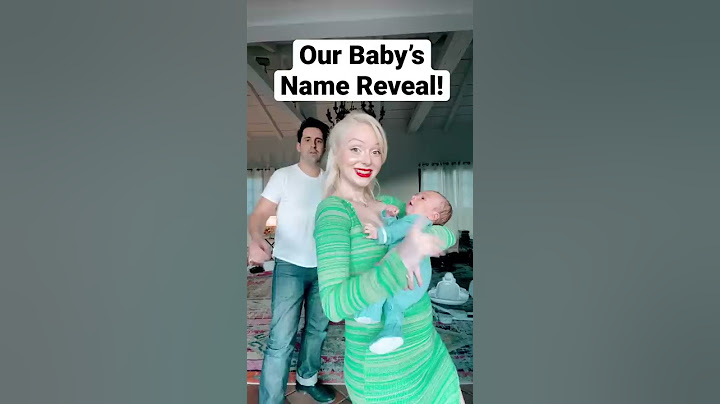 Our Baby’s Name Reveal! ❤️👶🏼 #shorts