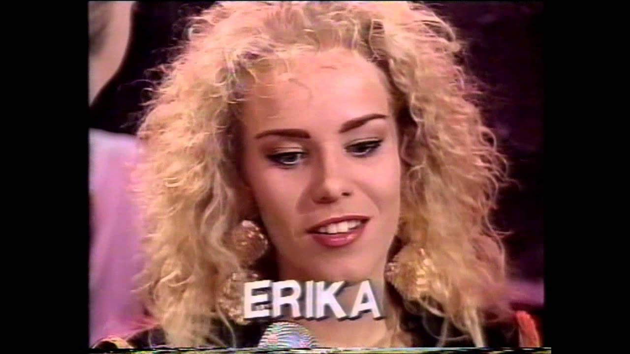 ERIKA - In the Arms of a Stranger /Interview (Erika Norberg Wagenius Malmsteen) from Kosmopol 1991