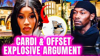 Inside ARGUMENT That BROKE UP Cardi & Offset|Holes In Walls|House DESTROYED