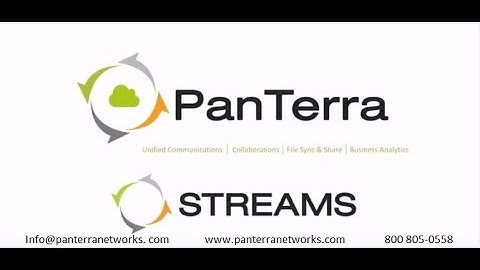 PanTerra Streams Overview