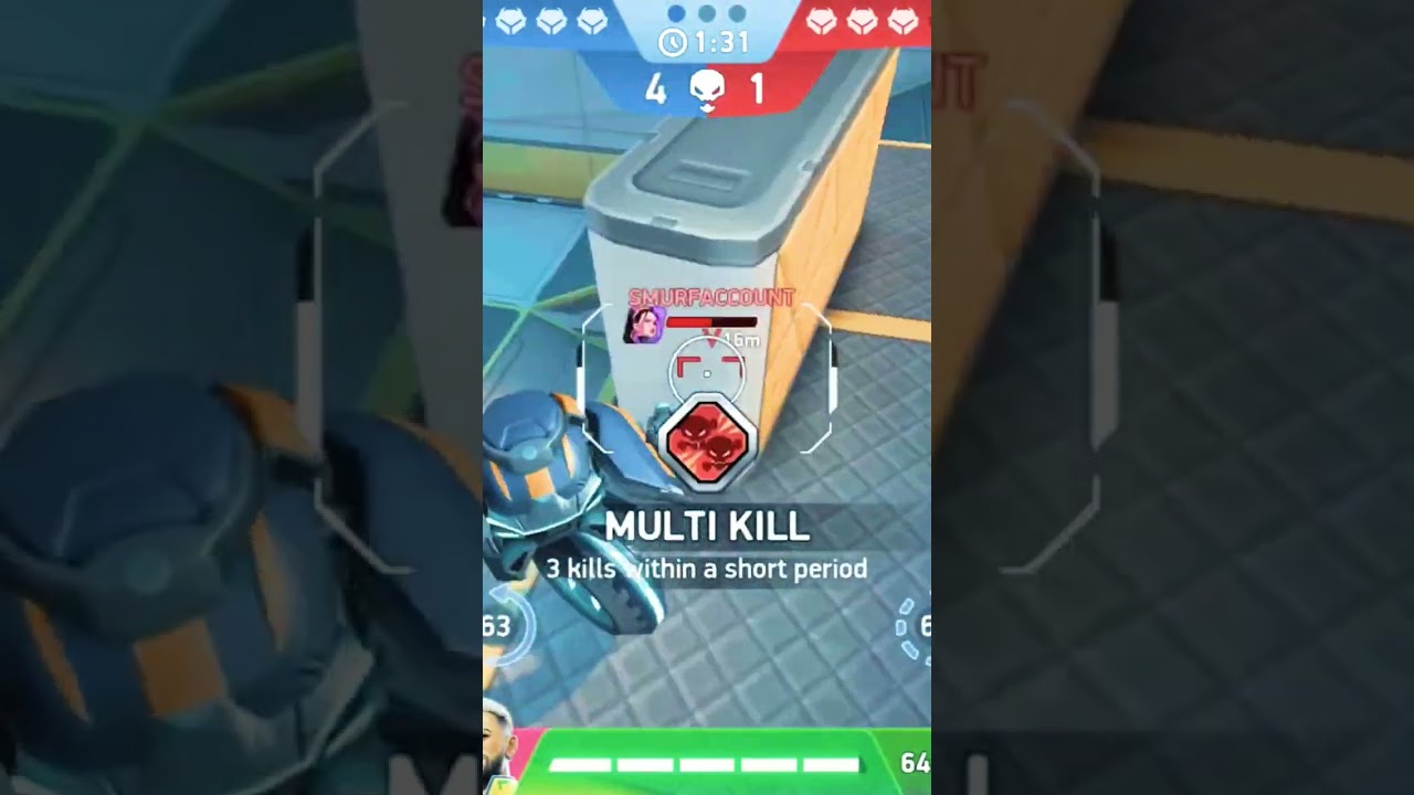 Monster Kill 😱 Mech arena 5v5 deathmatch, 