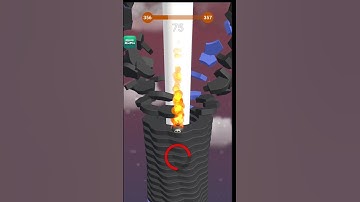 Level -357 Stack Ball 🏀 #stackball #level #gaming #goingballs #shorts #ytshorts #fyp #youtubeshorts