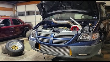 First Start! What in the World have we built??? SRT4 swapped Minivan