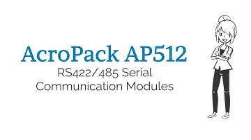 Acromag AcroPack AP512: RS422/485 Serial Communication Modules