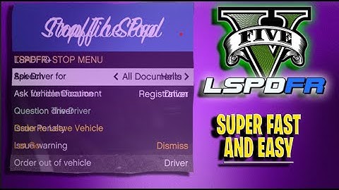 How to fix Stop the Ped and Ultimate Backup overlapping original menus (GTA5 Tutorial)