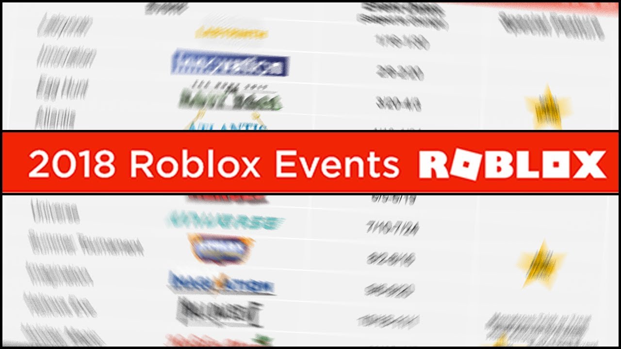 todos os itens de eventos cancelados no roblox evento roblox