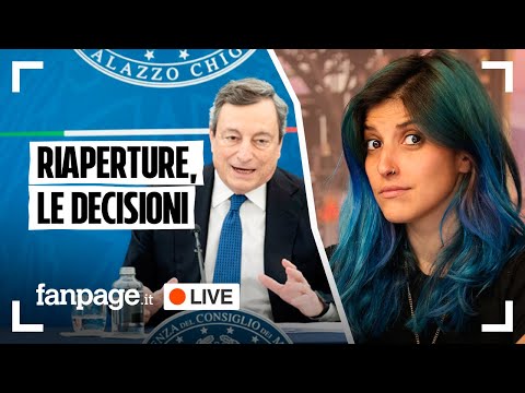 Covid, conferenza Draghi: decisioni su zona gialla, riaperture ristoranti e scuole. News in diretta Episode cover