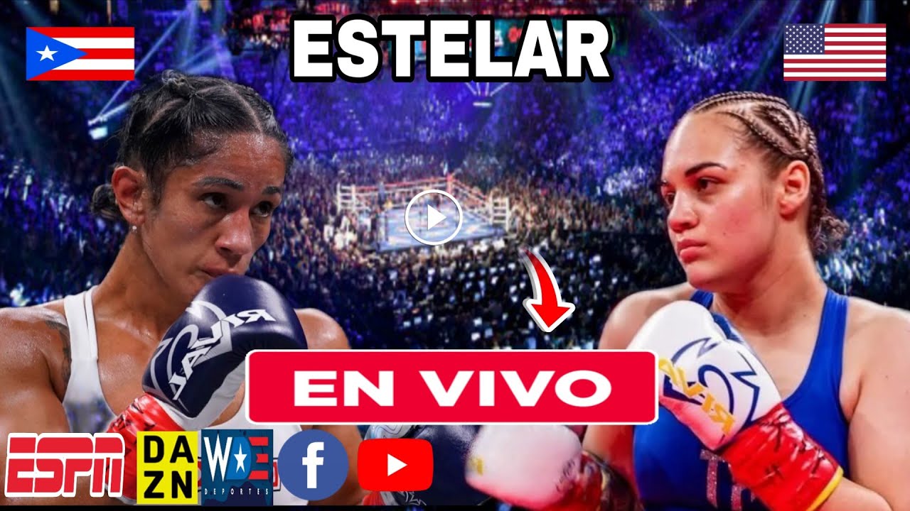 Donde ver Amanda Serrano vs. Reina Tellez en vivo, por el peso superligero femenino