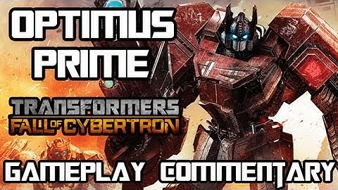 Transformers Fall of Cybertron - Optimus Prime Multiplayer Gameplay & Armor Set w/ Commentary