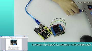 KS0265 keyestudio Four-channel Solid State Relay