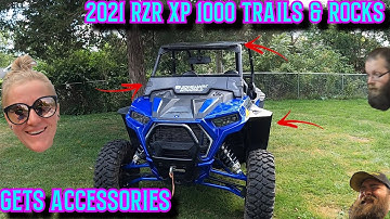 2021 Polaris RZR XP 1000 Trails & Rocks edition gets some accessories & we test a new GoPro angle!
