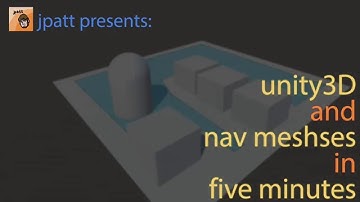 Unity3D and Nav Meshes in Five Minutes (Unity 5 NavMesh)