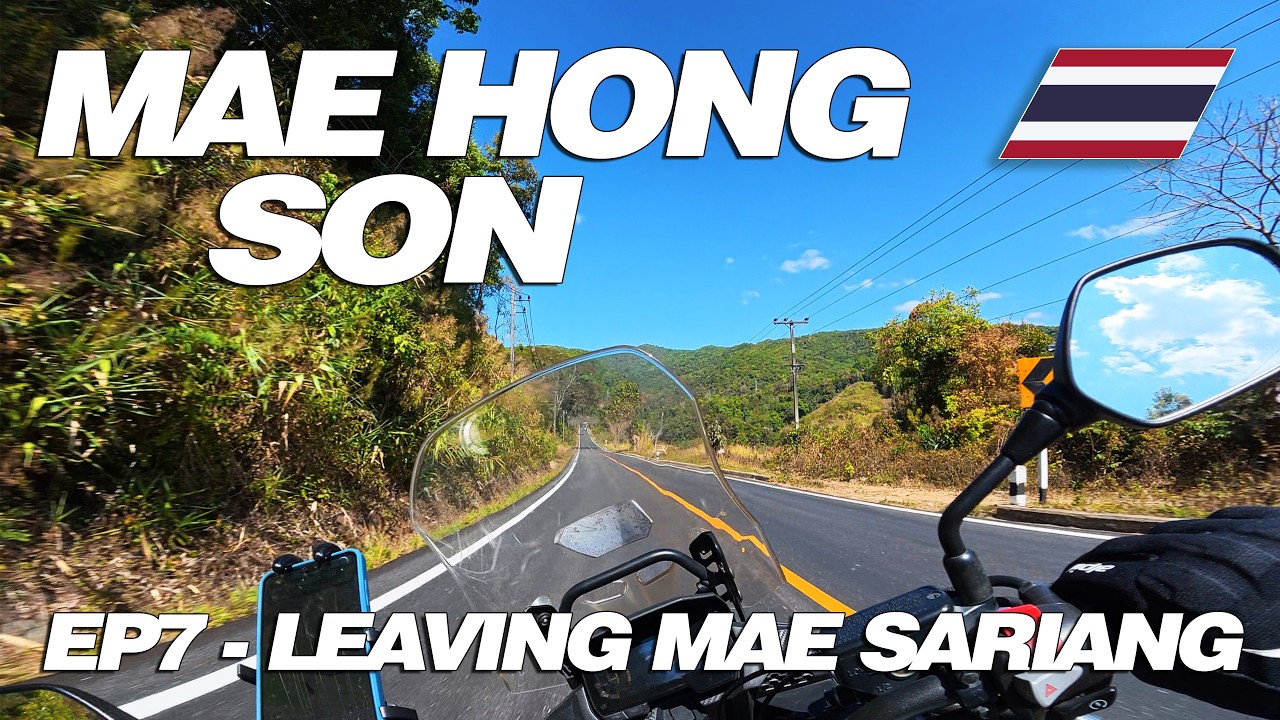 Episode 7 | Leaving Mae Sariang | Mae Hong Son Loop POV 4K 🇹🇭