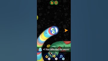 Defeats The Worm!🤬 Worm Zoneio..|Part 2 #wormszone #gaming #gameplay #snake