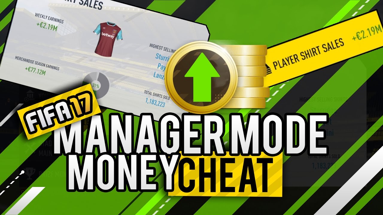 Fifa 17 Manager Mode Money Hack Fifa 17 Cheats Youtube