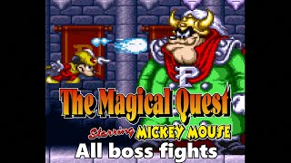 The Magical Quest Starring Mickey Mouse | [SNES] (All boss fights + ending) (Hard mode)