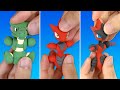 Pokémon Clay Art: Scyther line!! Scyther, Scizor, Mega Scizor!