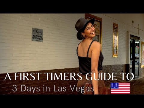 A First Timers Guide to 3 Days in Las Vegas | USA Travel Vlog