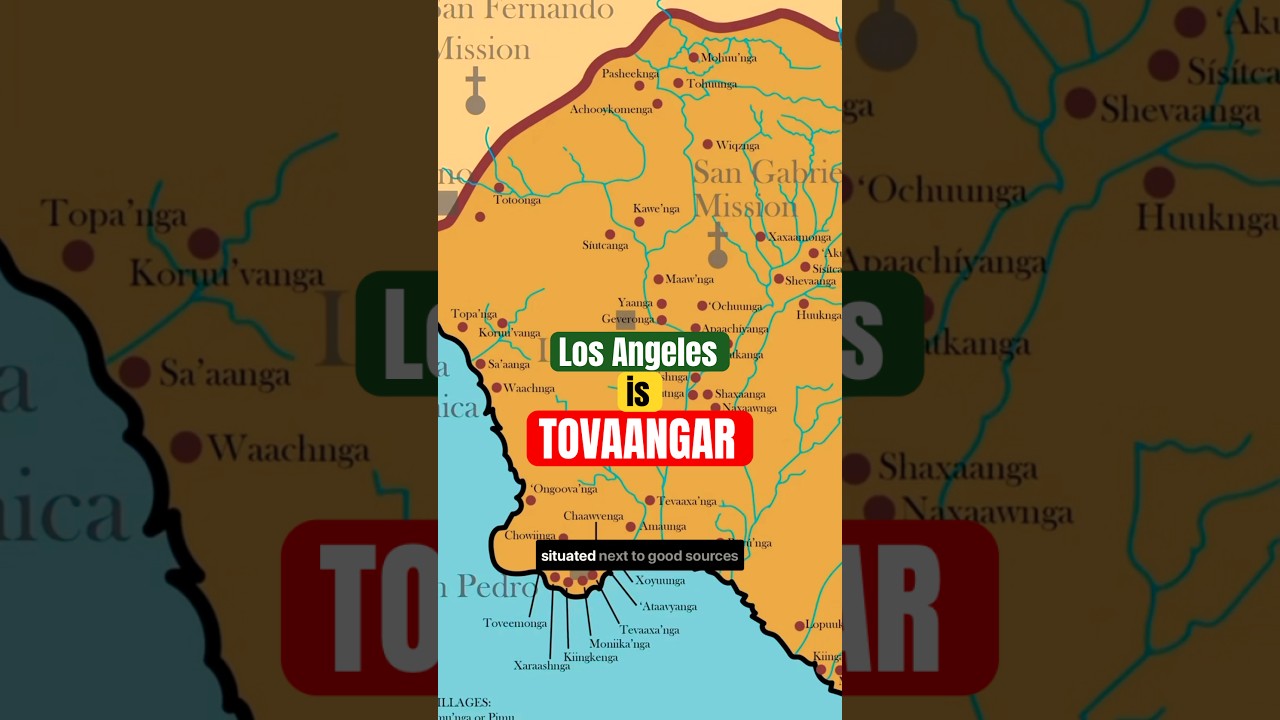 Of course the native Tongva knew the best place to found Los Angeles, of course! 💚